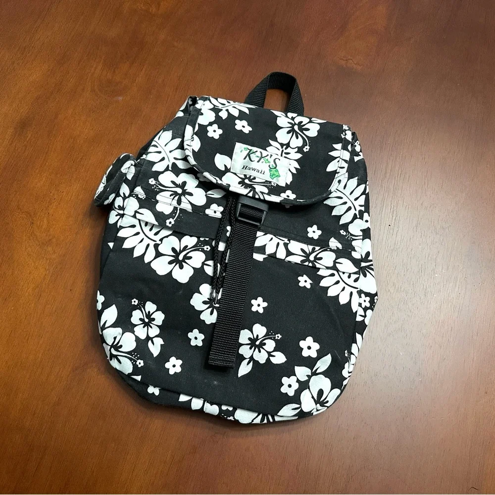 KY’S Hawaii Floral Backpack - Picture 1 of 10